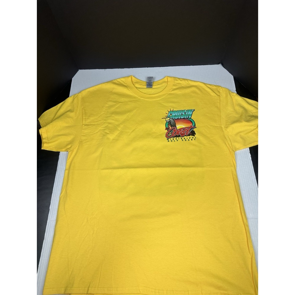 Cruisin The Coast Shirt Men XL 2019 Graphic Hotrod Car Show Biloxi ET Motorgear